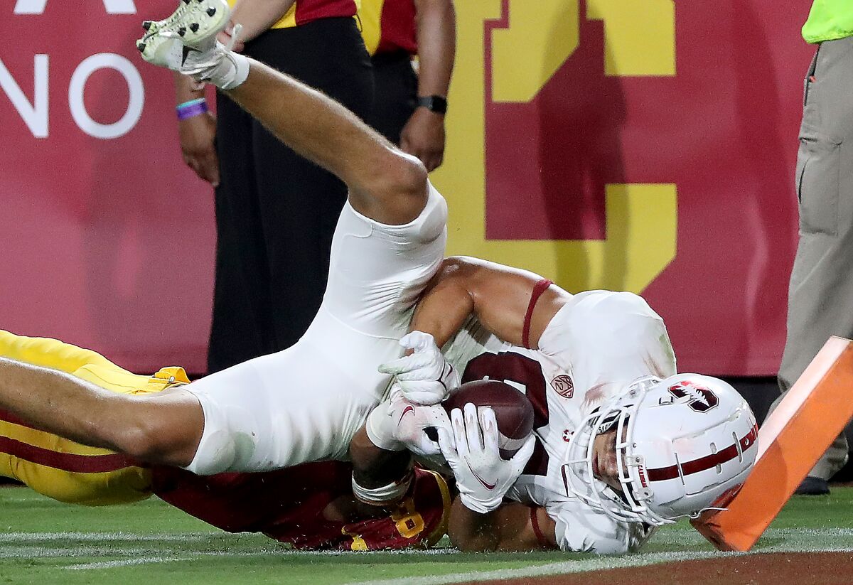 Stanford wide receiver Brycen Tremayne.