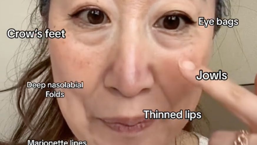 A new TikTok filter predicts Gen Z’s future wrinkles, and insecurities, in a viral trend