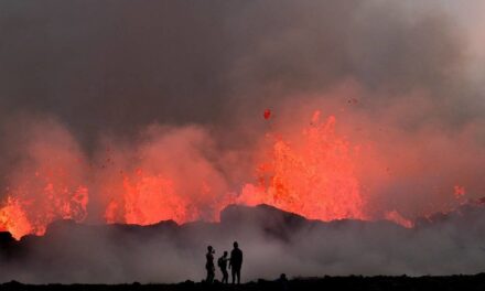 Iceland Police Restrict Access to Erupting Volcano Spewing Toxic Gas