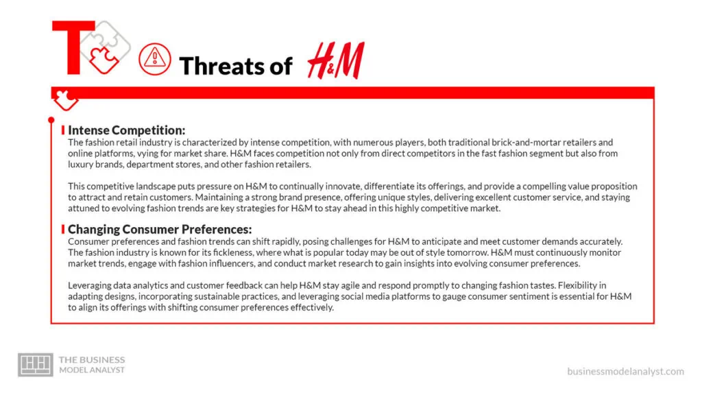 H&M Threats - H&M SWOT Analysis