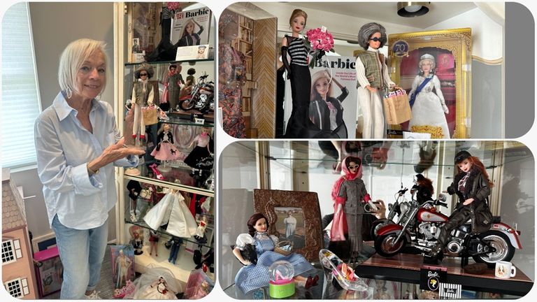 Patricia Cudak, 78, of East Patchogue started collecting Barbie’s when...