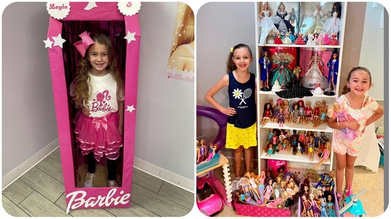 Layla Gabriel, now 6, had a Barbie bash for her fifth...