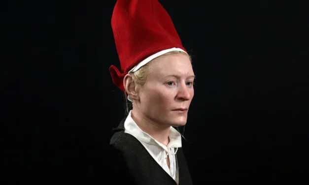 See the Face of a Woman Who Died in a Shipwreck in 1628