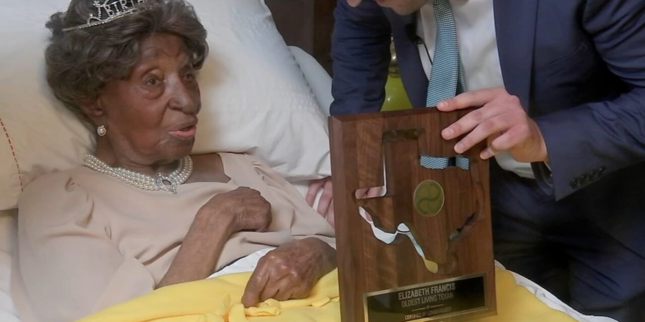 ‘This is a blessing, the Lord’s blessing’: Texas’ oldest woman celebrates her 114th birthday