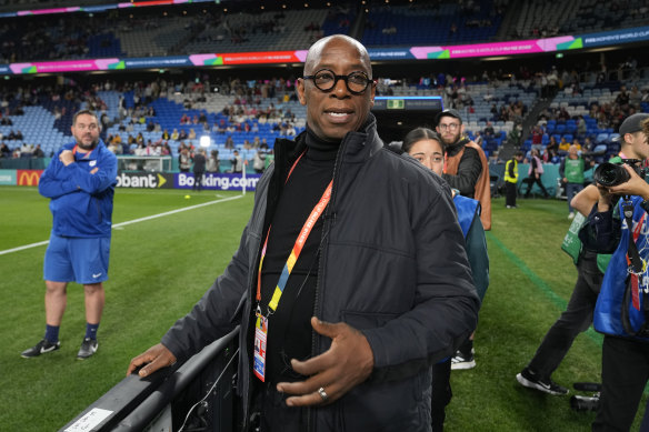 ‘One of the favourites’: Ian Wright backs Matildas to lift World Cup