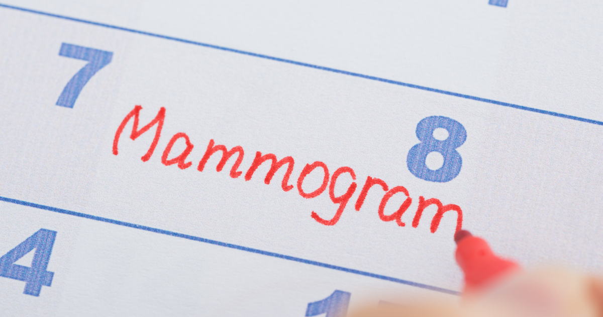 Online self-scheduling use in mammography increases