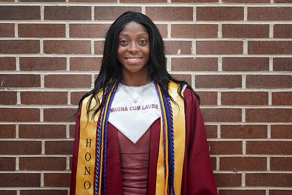 Back to the books: Former L-E track standout Nevaeh Hill blazes path toward becoming a midwife at UALR while keeping her competitive edge