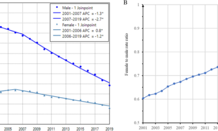 Gender disparities in lung cancer incidence in the United States during 2001–2019