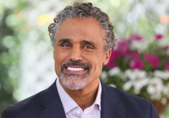  Rick Fox visits Hallmark’s “Home & Family” on August 1, 2018 in Universal City, California.