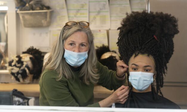 They have hair up to there on ‘Queen Charlotte.’ Royally outrageous wigs steal the show