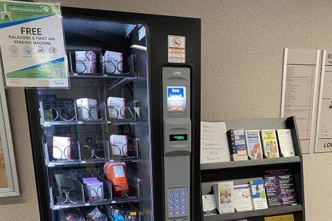 Ingham County adds naloxone vending machine to combat opioid overdoses | Bridge Michigan