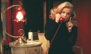 LOVE STREAMS, Gena Rowlands, 1984, (c) Cannon Films/courtesy Everett Collection