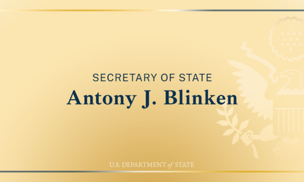 Secretary Antony J. Blinken At the First Annual Ceremony for the Secretary of State’s Award for Global Anti-Racism Champions – United States Department of State