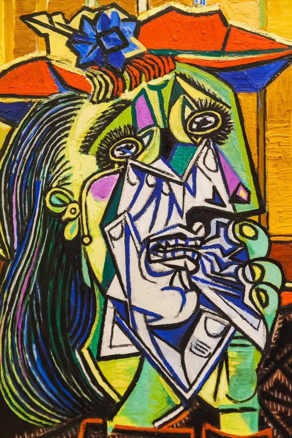 Weeping Woman (1937), a painting by Picasso