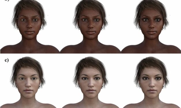 Eyelash length attractiveness across ethnicities
