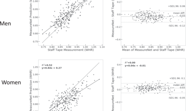 Development and validation of an accurate smartphone application for measuring waist-to-hip circumference ratio