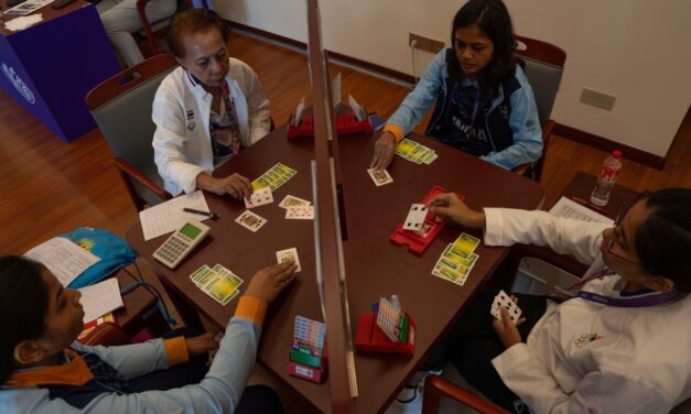 The centuries-old card game of bridge offers a sharp contrast to esports at the Asian Games