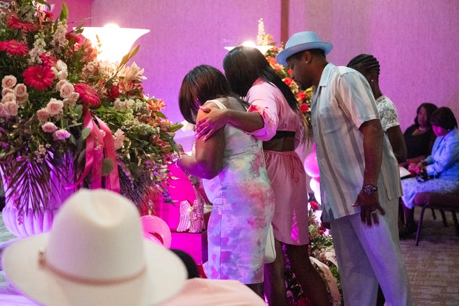 Mourners gather to celebrate life of Ta’Kiya Young, woman shot by Blendon Township police