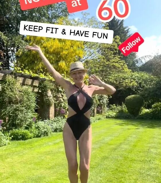 I’m fit at 60 – I still wear cutout swimsuits, I don’t want to conform
