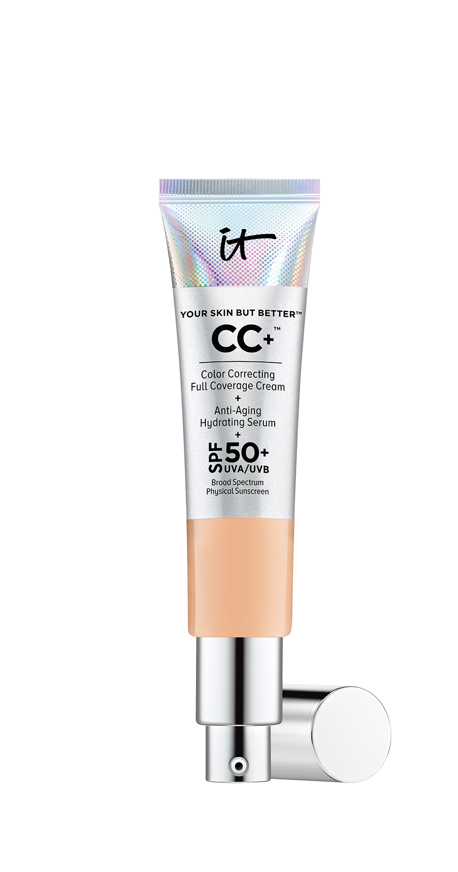 Bottle of IT Cosmetics CC cream.