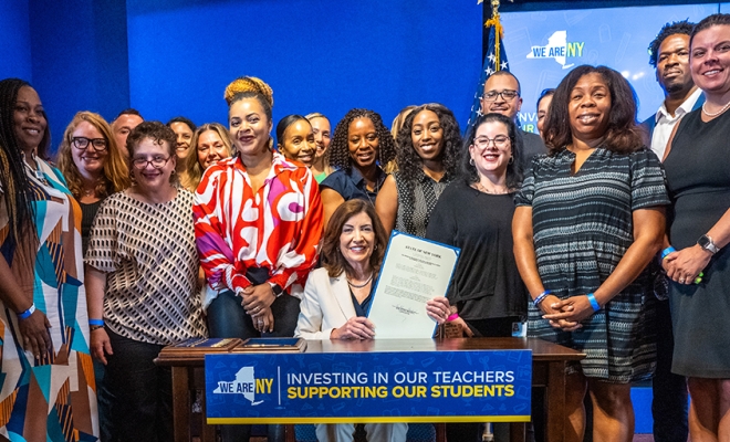 Video, Audio, Photos & Rush Transcript: Governor Hochul Celebrates Back-to-school Week With New Legislation and Critical Investments to Support New York’s Teachers