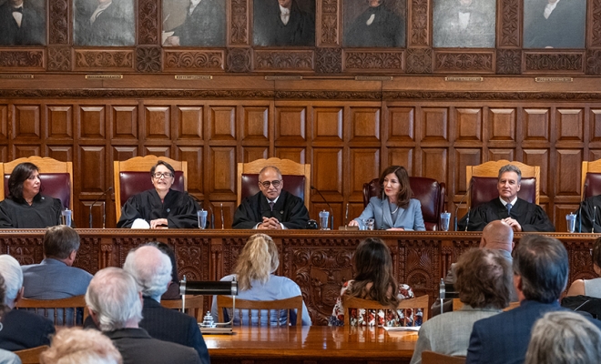 Video, Audio, Photos & Rush Transcript: Governor Hochul Delivers Remarks at Investiture of Court of Appeals Chief Judge Rowan Wilson