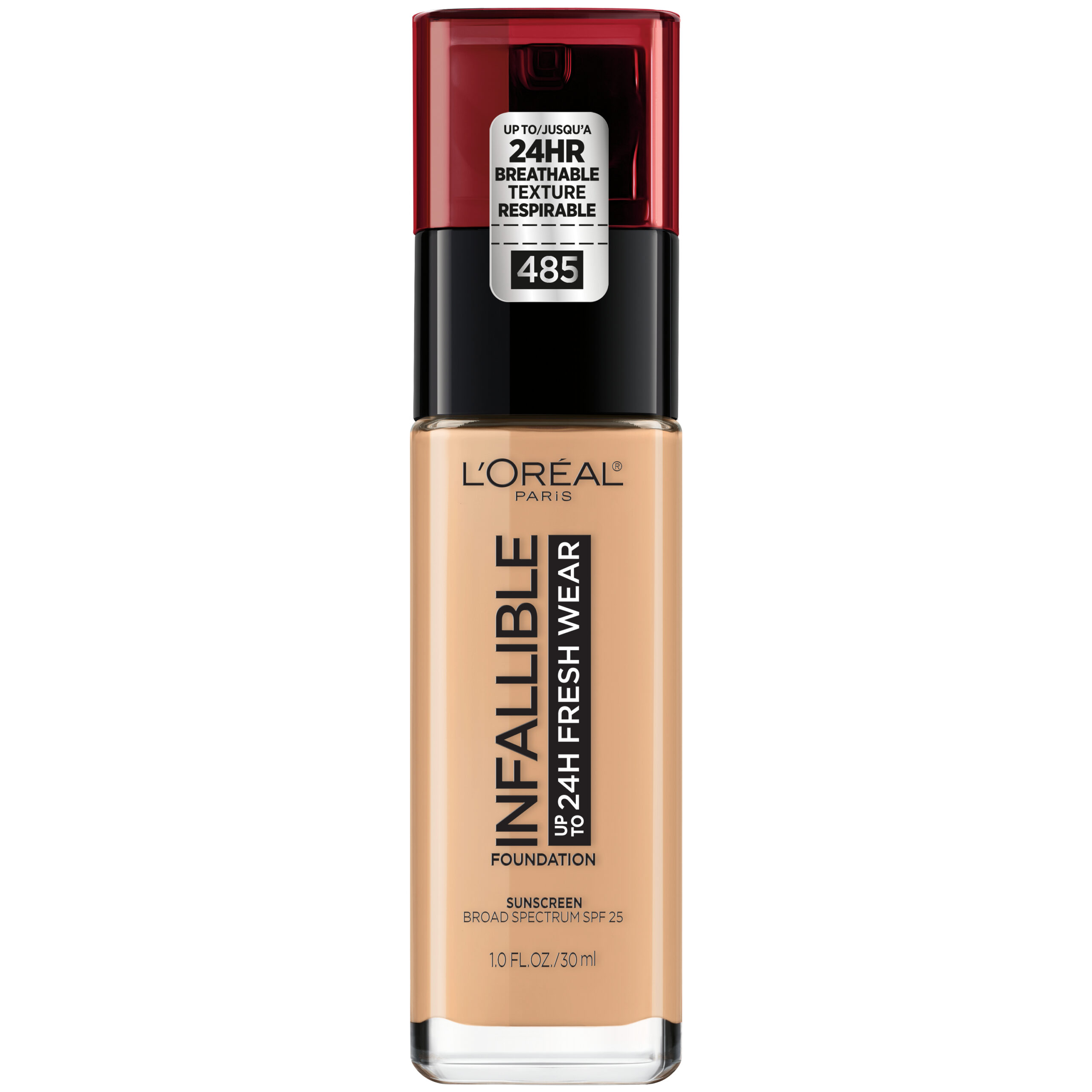 Bottle of L'Oreal Infallible foundation.