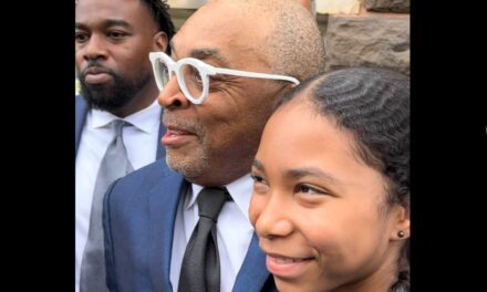 Spike Lee coaches 12-year-old girl, member of 16th Street Baptist, on where to go to college