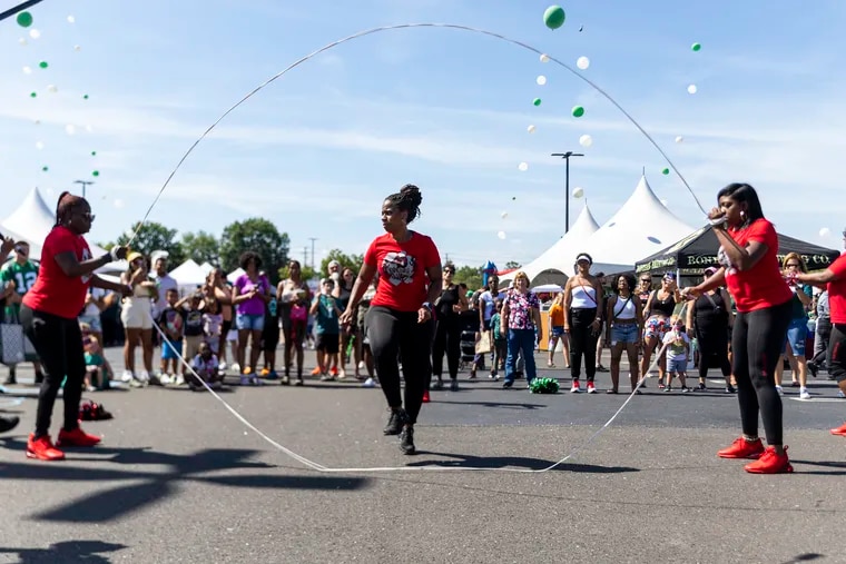 Women-over-40 double Dutch jumpers relive the times ‘when we didn’t have bills’