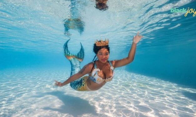 A Florida mermaid is healing Black people’s trauma with water