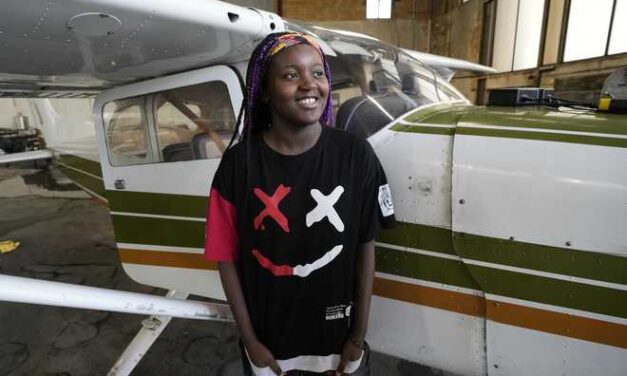 WATCH: Black teens learn to fly and aim for careers in aviation in the footsteps of Tuskegee Airmen