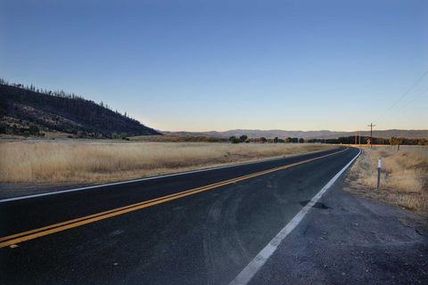 round valley, mendocino county, california, covelo, empty road