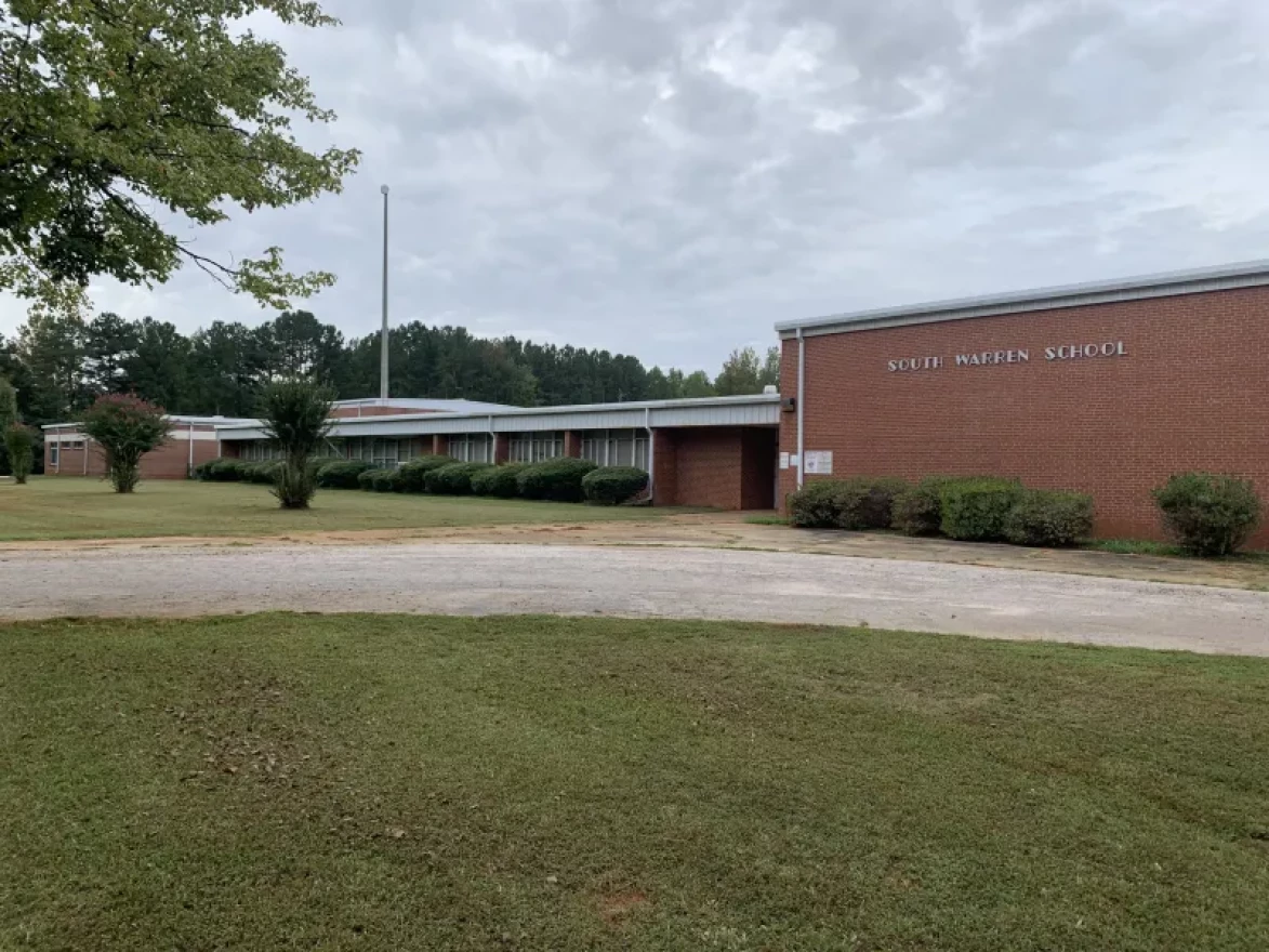 A view of the South Warren Elementary School building, which closed in 2019