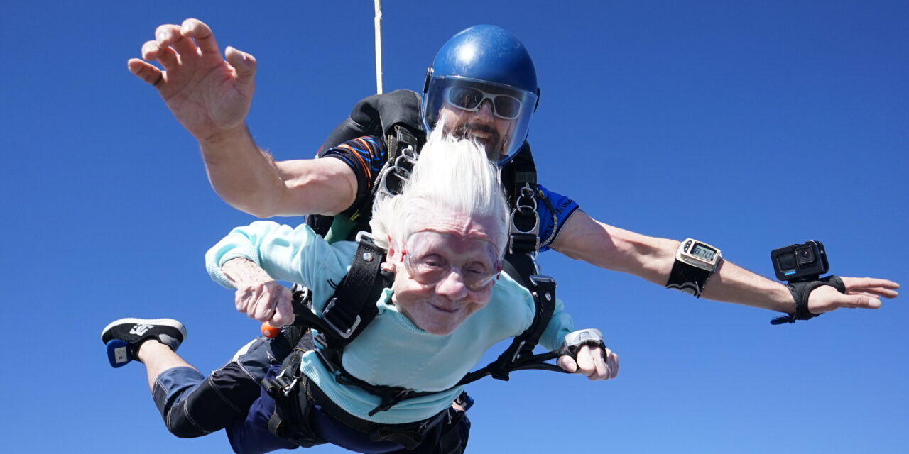 ‘Indefatigable’ Chicago Woman Whose Skydive at 104 Drew Admiration Dies