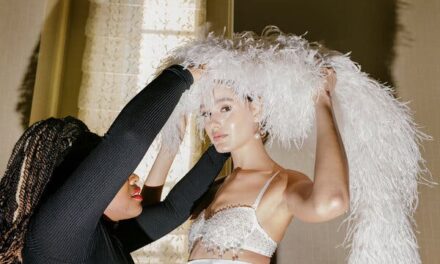 A Bridal Fashion Newcomer Stages a Grand Debut