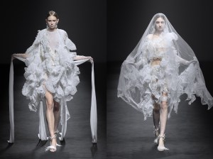 Looks from Chundie Zhu spring 2024 collection