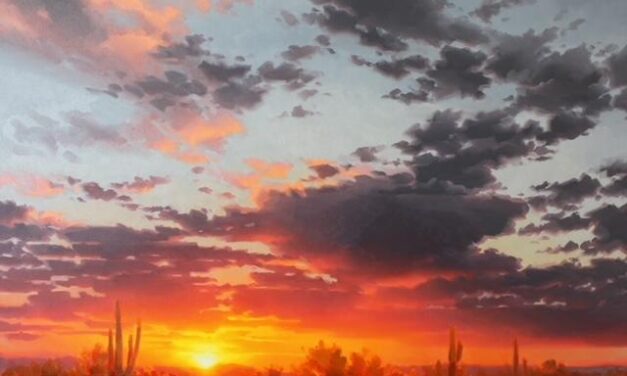 An Old Town Scottsdale art gallery is hosting a women’s art expo featuring live painting