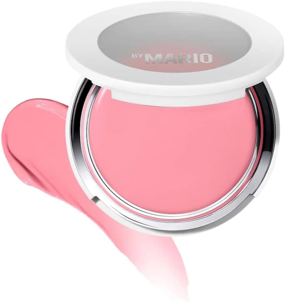 Makeup by Mario blush in light pink shade.