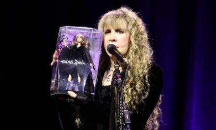 Stevie Nicks’ personalized Barbie doll reminds her of ’27-year-old self’