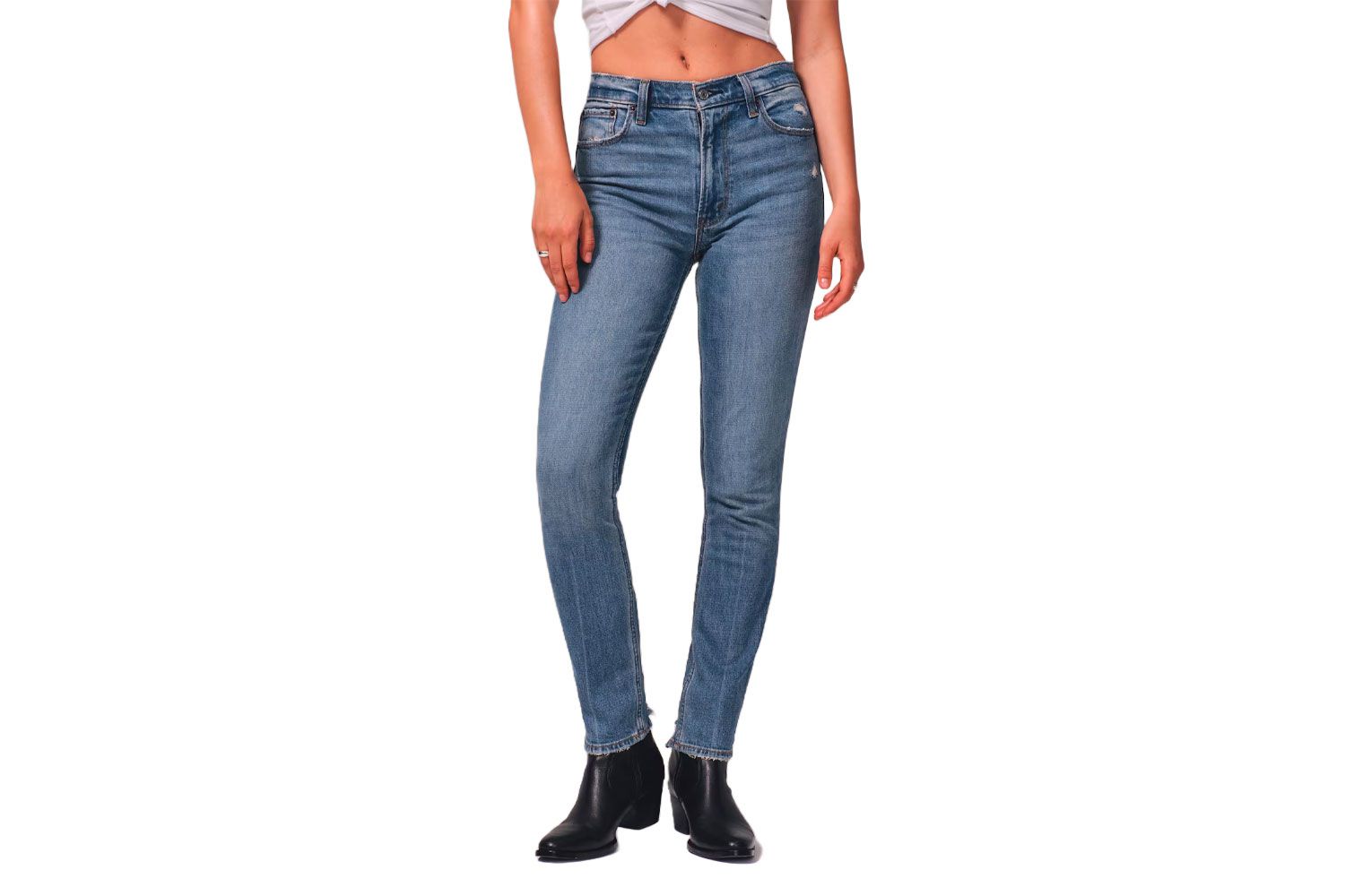 Abercrombie High Rise Skinny Jeans
