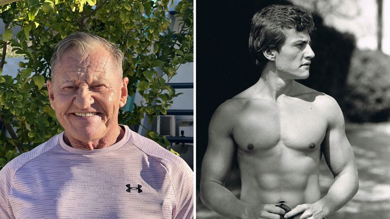 Mick Peterson, a former body builder, is one of The Old Gays