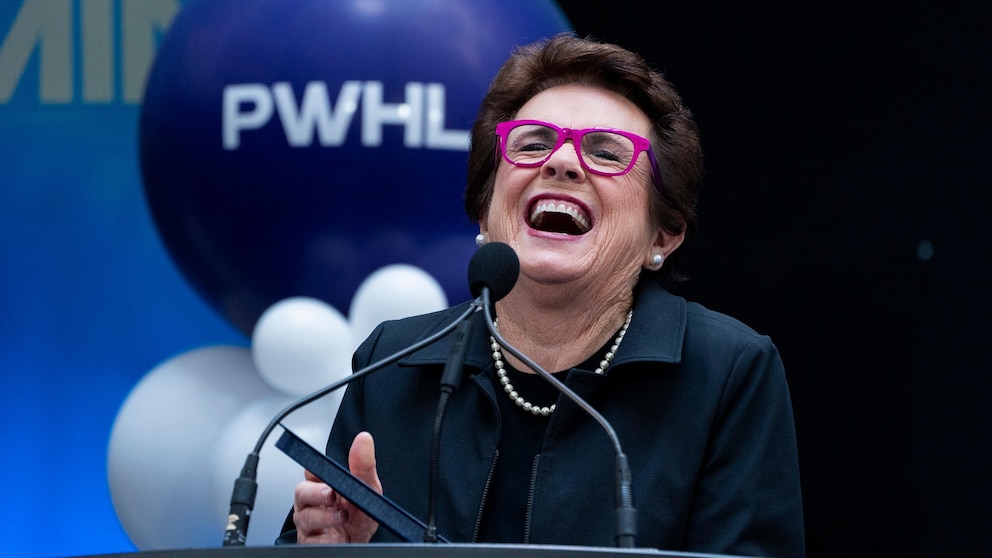 Billie Jean King still globetrotting in support of investment, equity in women’s sports