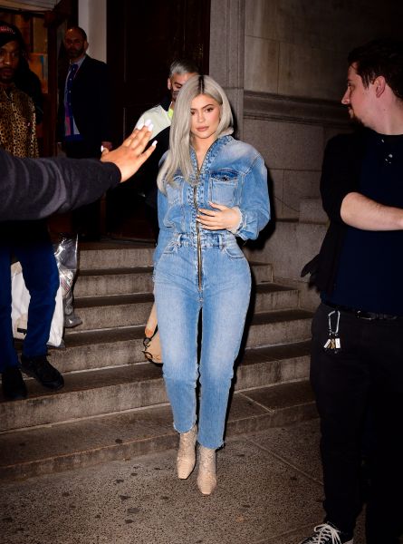 Image: Kylie Jenner in NYC 2018. 