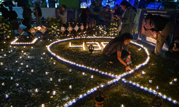Thousands march across globe to denounce violence against women