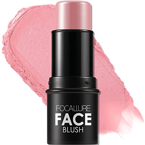 FOCALLURE Cream Blush Buildable Blush Stick #13 Baby Pink