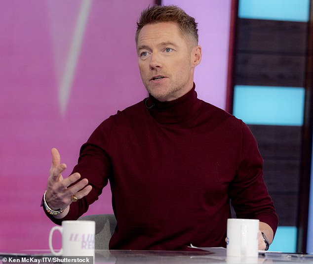 Ronan Keating admits he’s ‘struggling’ after his brother’s death