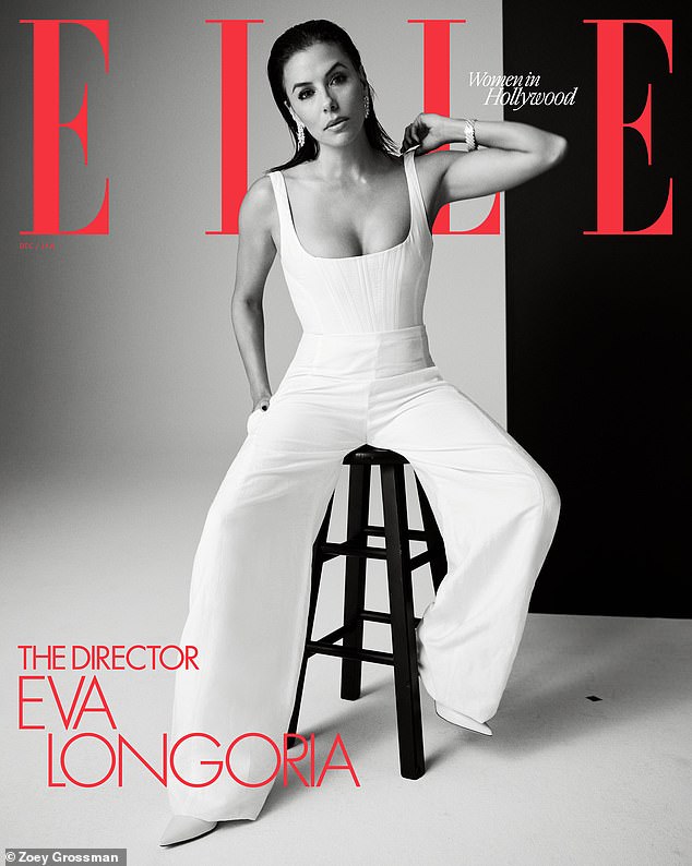Eva Longoria also appears on a cover and talks about her role as a director
