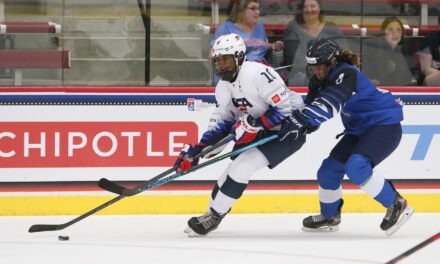Laila Edwards is first Black woman to play for U.S. national hockey team