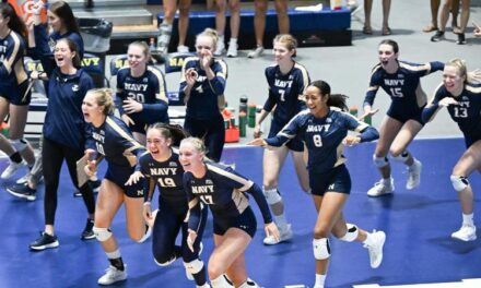 Volleyball to Play Tuesday at Bucknell in League Tournament Quarterfinals – Naval Academy Athletics