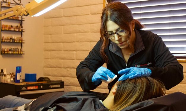 Sex trafficking survivors remove branding tattoos as markers of trauma
